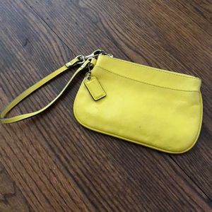 Authentic coach wristlet